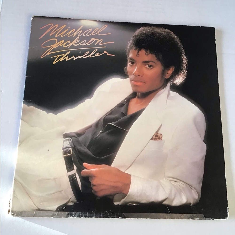 Michael Jackson Vinyl Thriller Vintage 1982